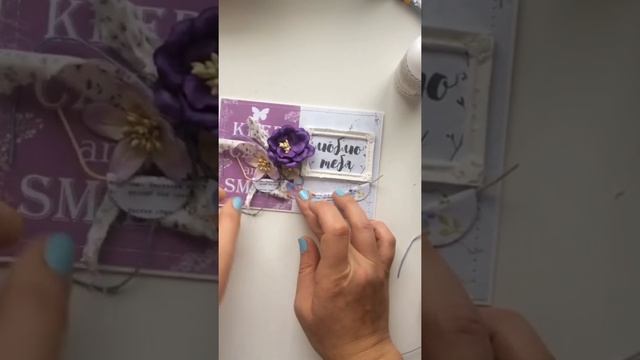 Мк открытка из карточек. Видео вдохновение