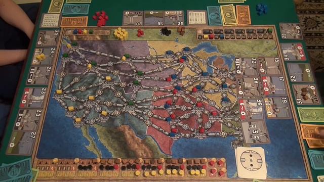 Энергосеть играем в настольную игру, Board Game Power Grid