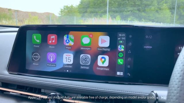 Android Auto and Apple Carplay with the all new Nissan ARIYA смотреть онлайн