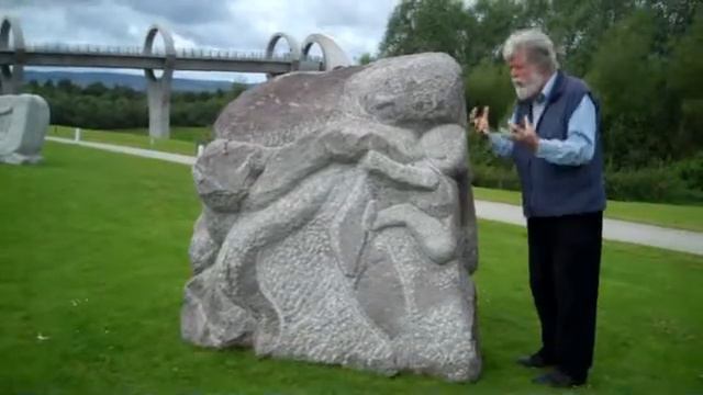 Flight into Egypt hand-carved granite sculpture by Ronald Rae смотреть онлайн