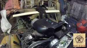 ⚠️СНЕГОХОД БУРАН. Модернизированное охлаждение DD.   Часть#1 установка  2016г.