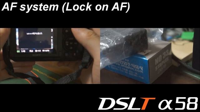 Sony DSLT a58 Review, Part02 'Exmor APS HD CMOS, AF system (Lock on AF)' by 4District.com смотреть онлайн