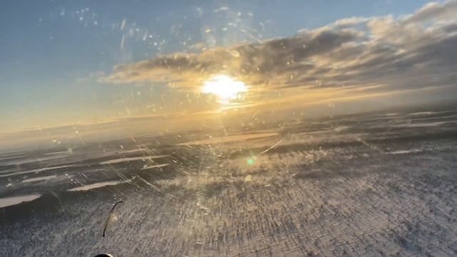 Автожир auto-gyro “Cavalon” Полет на закат смотреть онлайн