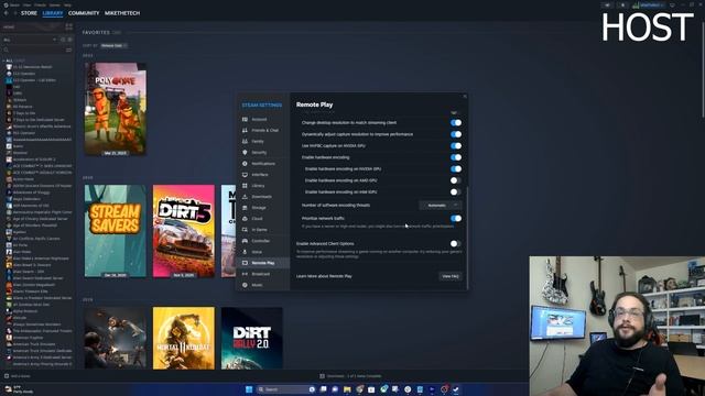 Set Up/Configure Steam Remote Play PC to PC (2023)! смотреть онлайн