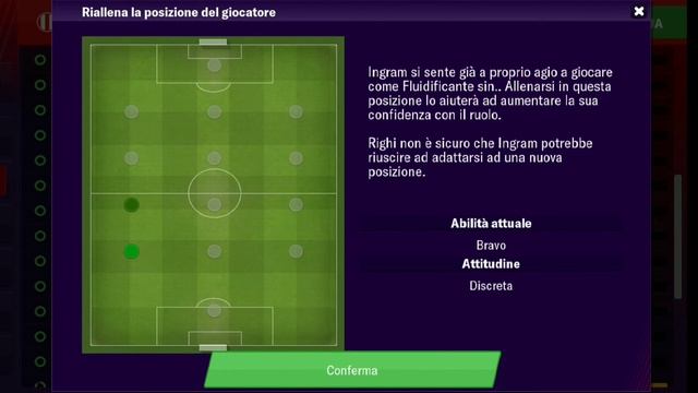 FOOTBALL MANAGER MOBILE 2019 - How to change player position смотреть онлайн