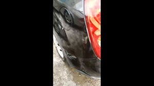 SsangYong Actyon. Ремонт заднего бампера.