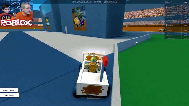 Роблокс симулятор СУПЕР ГОНКИ НА ДЖИПАХ. или нет? | ROBLOX по русски.