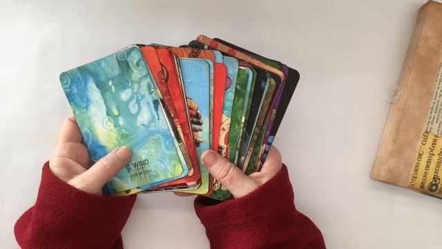 Oracle Deck Update | Mixed media art process смотреть онлайн