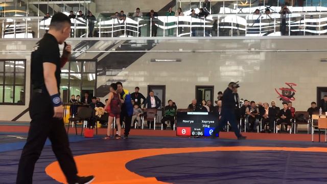 Финал 35кг Монгуш Яромир (Тыва) - Хертуев Саян (Нукуты) смотреть онлайн