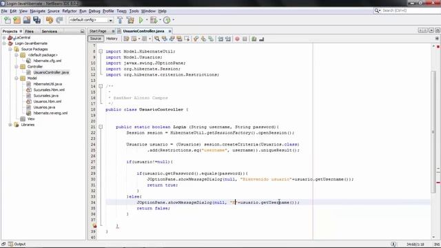 Como crear un Login en Java e Hibernate | Curso de Java con Hibernate смотреть онлайн