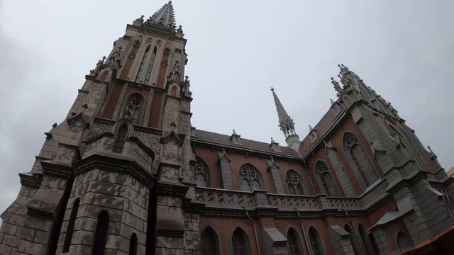 Костёл Святого Николая 4К Киев смотреть онлайн