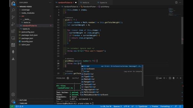 Test Driven Development (TDD) Example - RANDOM LOOT TABLE смотреть онлайн