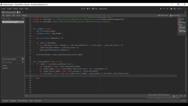 Godot Swipe Menu Tutorial + Source Code | GODOT SIMPLE TUTORIAL смотреть онлайн