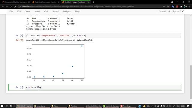 #40 - Practical - Polynomial Regression Part 1 | What Is Polynomial Regression in Machine Learning смотреть онлайн