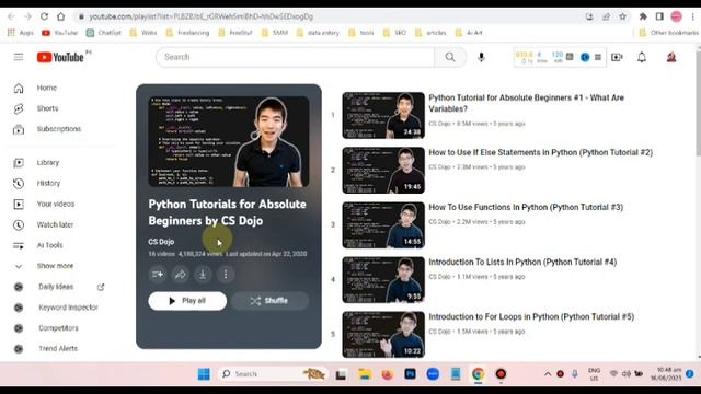 Python full Course Basic to Advance level | Python tutorials zero to hero смотреть онлайн