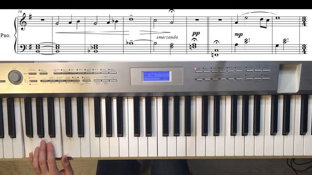 Урок 3 Как сыграть на пианино саундтрек Go Tomorrow (The Haunting of Hill House) смотреть онлайн