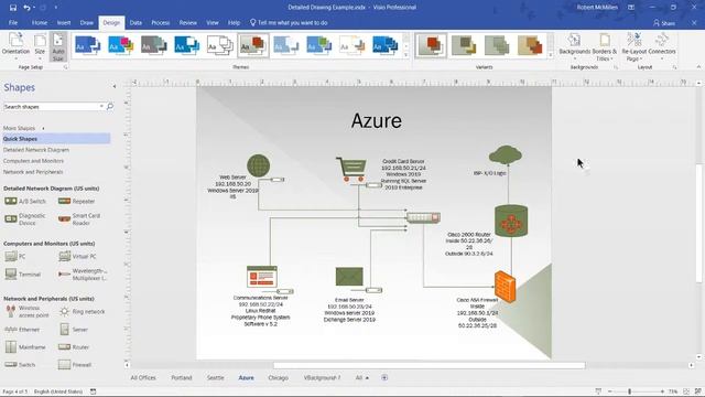 Visio 2019 How to Change Backgrounds смотреть онлайн