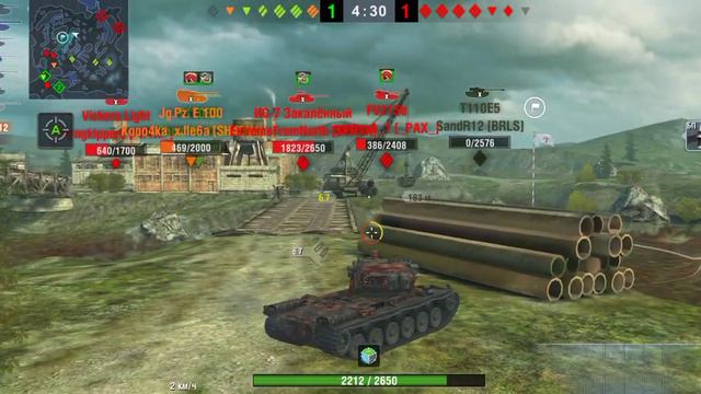 Танк Kranvagn | Игра от рельефа и от города |Мастер 6000 урона Wot blitz смотреть онлайн