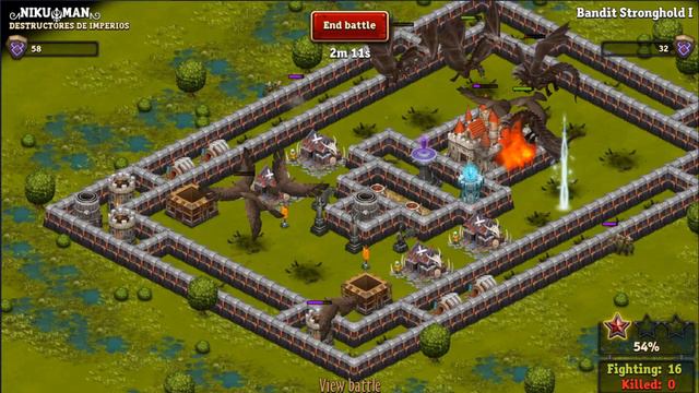 ♜ - Throne Rush ★★★ Bastion of Horror! - [Bandit Stronghold I] смотреть онлайн