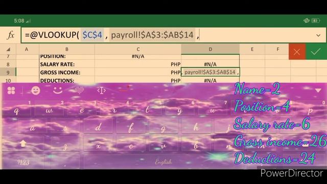 How to make payslip using Android - Microsoft Excel смотреть онлайн