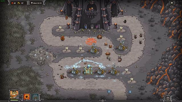 Kingdom Rush - THE DARK TOWER - Campaign (VETERAN) смотреть онлайн