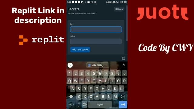 How to Build a Quote Bot with Discord.py using Python смотреть онлайн