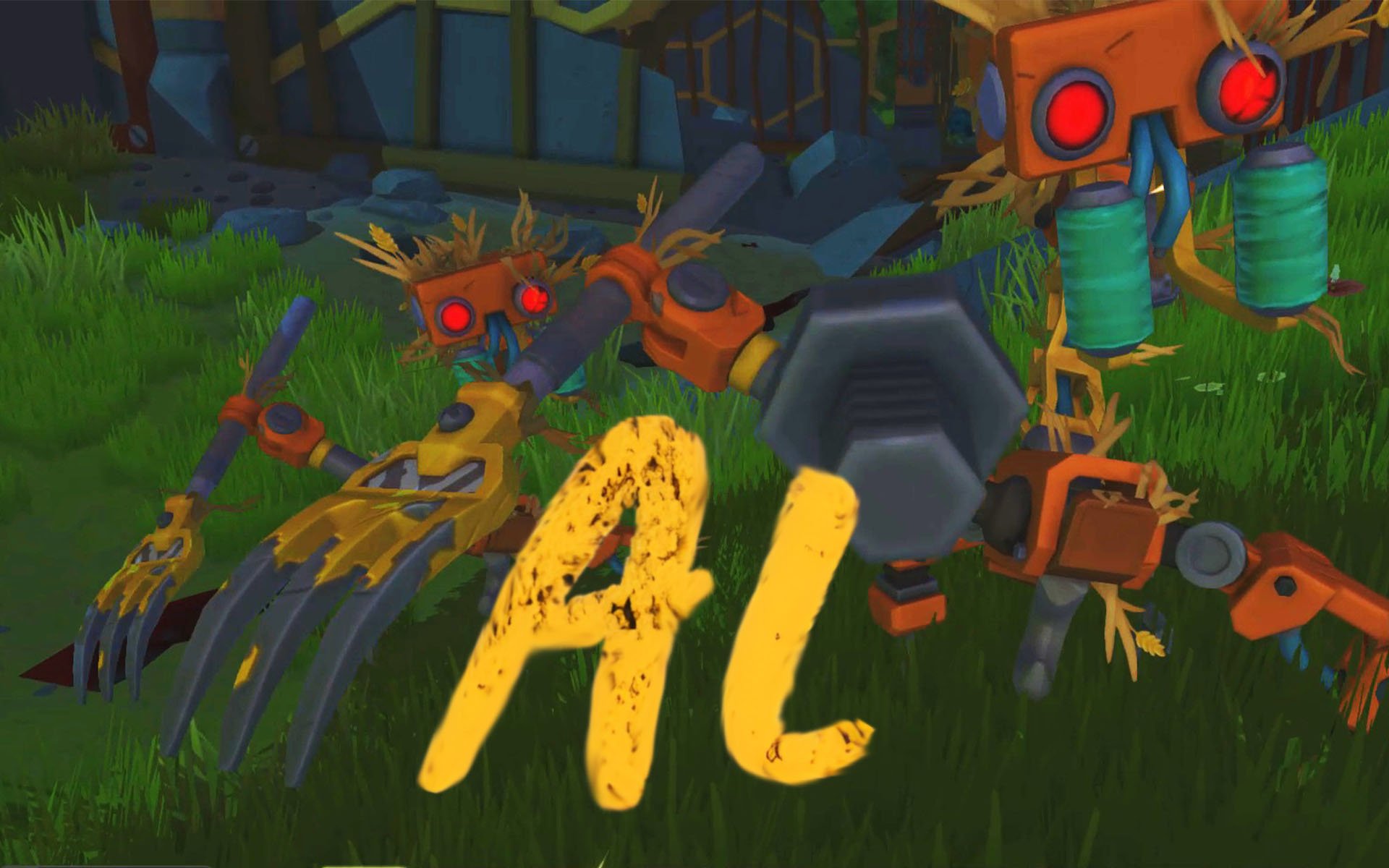 Первое знакомство! Scrap Mechanic.