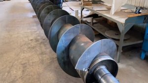 Станок для гибки шнеков. Производство любой шнековой продукции