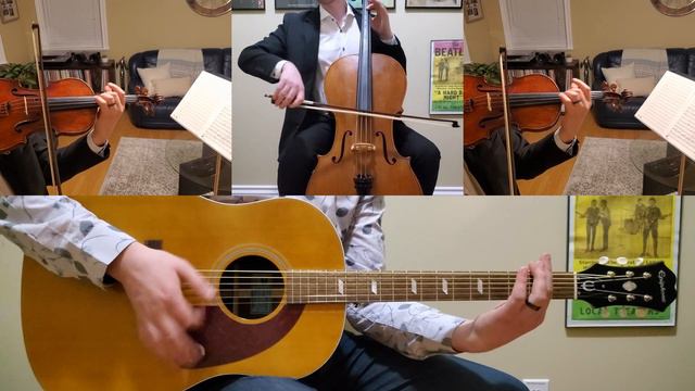 The Beatles - "Yesterday" - Guitar and Strings Cover - Epiphone Texan смотреть онлайн