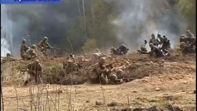 Передача «Давайте вспомним». «Бой за переправу». Реконструкция сражения на реке Воронка.