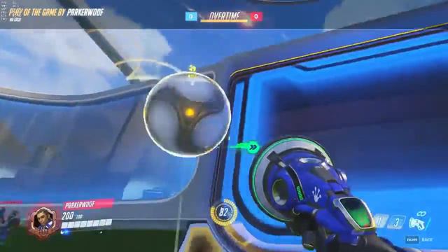 Overwatch PC scored a goal my first game! смотреть онлайн