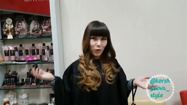 Натуральное Омбре без обезцвечивания. Щадяще окрашивание. смотреть онлайн