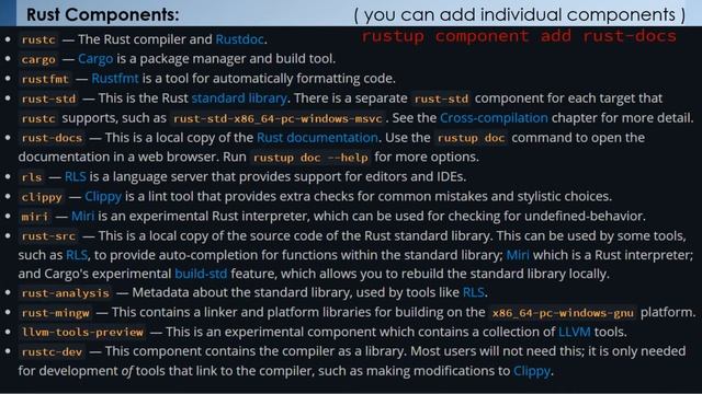 Rust Custom Installation, Let's Implement Rust смотреть онлайн
