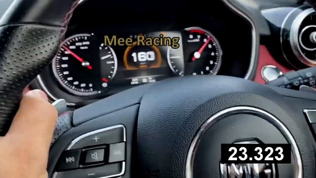 MG HS 0-200 km/h acceleration 🔥 | Speed Test смотреть онлайн