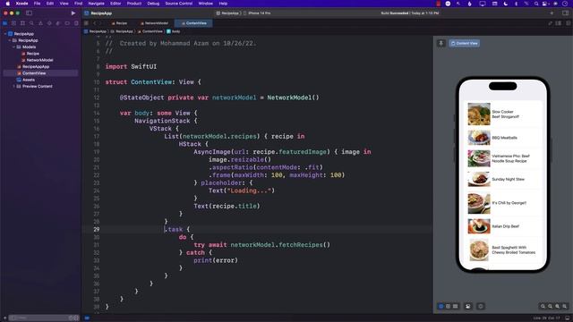SwiftUI List | Searching and Sorting | JSON API смотреть онлайн