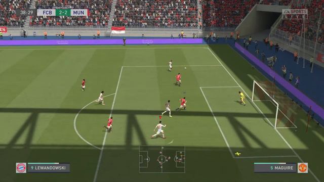 FIFA 21 Фифа 21 контратака удар пяткой футбол финты sony PlayStation смотреть онлайн