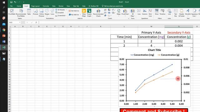How to Add Secondary Axis In Excel 2021 смотреть онлайн