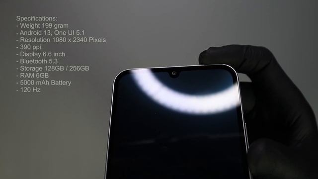 Samsung Galaxy A34 Silver - ASMR Unboxing