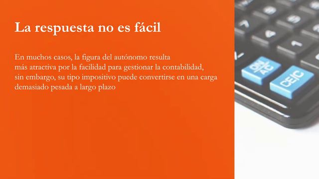 ¿Autónomo o Sociedad Limitada? смотреть онлайн