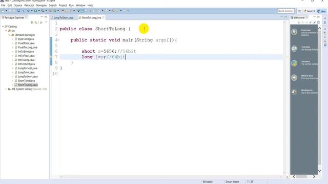 Java Bangla Tutorial Part-30 | Type Casting | Short To Long | Widening | Creative Coders | 2020 смотреть онлайн