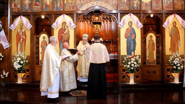 Чин поставлення піддиякона Петра Під'ярковського Бекаря. Лондон, катедра Пресвятої Родини, 02.06.19 смотреть онлайн