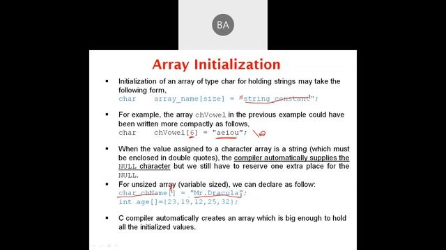PPSC CDT18 Array Initialization смотреть онлайн