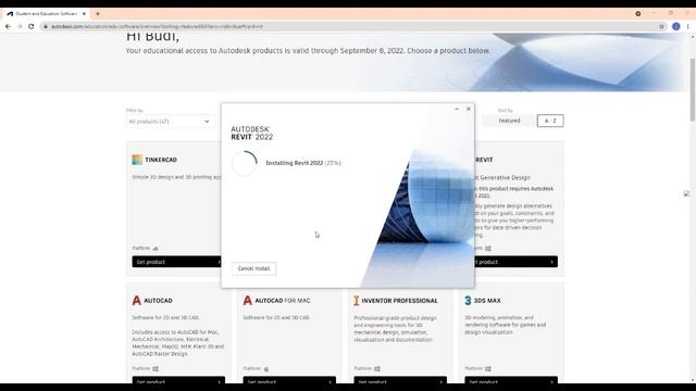 Cara Install dan Download Revit 2022 student version смотреть онлайн