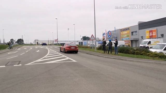 Rassemblement janvier (M4 CS, Guilia QV, Turbo S, Shelby, Ferrari, corvette...) смотреть онлайн