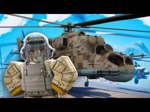 ОБЗОР СУПЕР ВЕРТОЛЕТА MI-24 HIND В ROBLOX WAR TYCOON!
