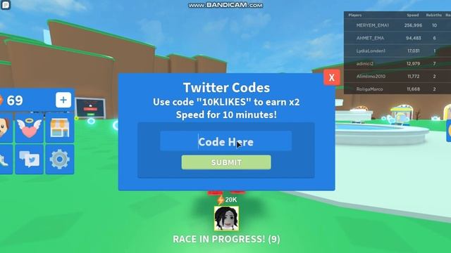 Roblox All Speed Run Simulator Codes 2020! смотреть онлайн