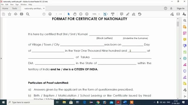 How To Apply For Nationality Certificate - राष्ट्रीयता प्रमाण पत्र कैसे बनवाये | Tech Revenue смотреть онлайн