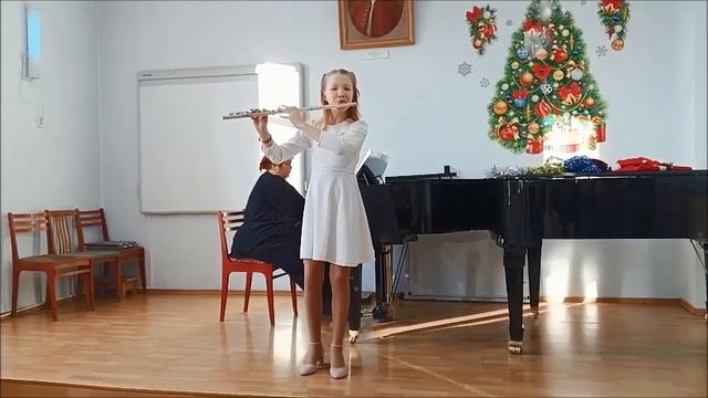 Кутявина Таисия, 11 лет, Э.Кёллер, Испанский вальс смотреть онлайн