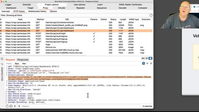 AP 101 Using Postman with Burp смотреть онлайн