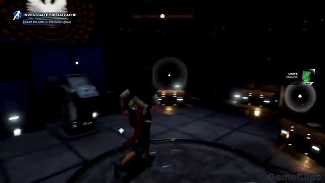 Marvel's Avengers Ms. Marvel & Hulk Find Nick Fury Scene HD